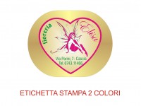 Etichette adesive per fioristi, fiorai e vivaisti (mm 41x32)  (cod.65G)